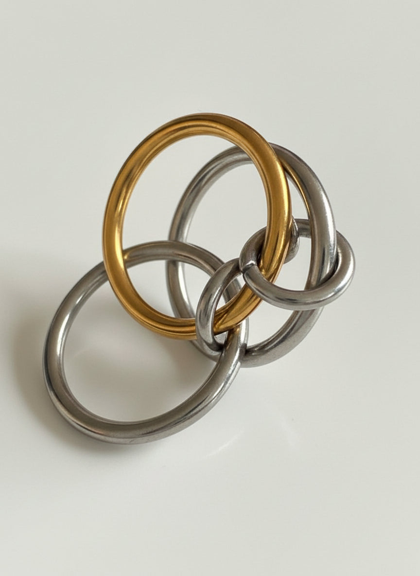 Three Is Company Ring
