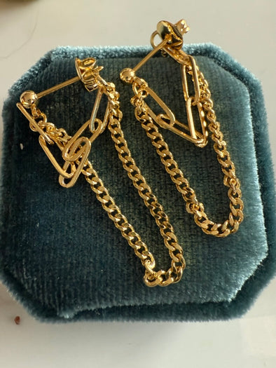 Two Chains Earrings