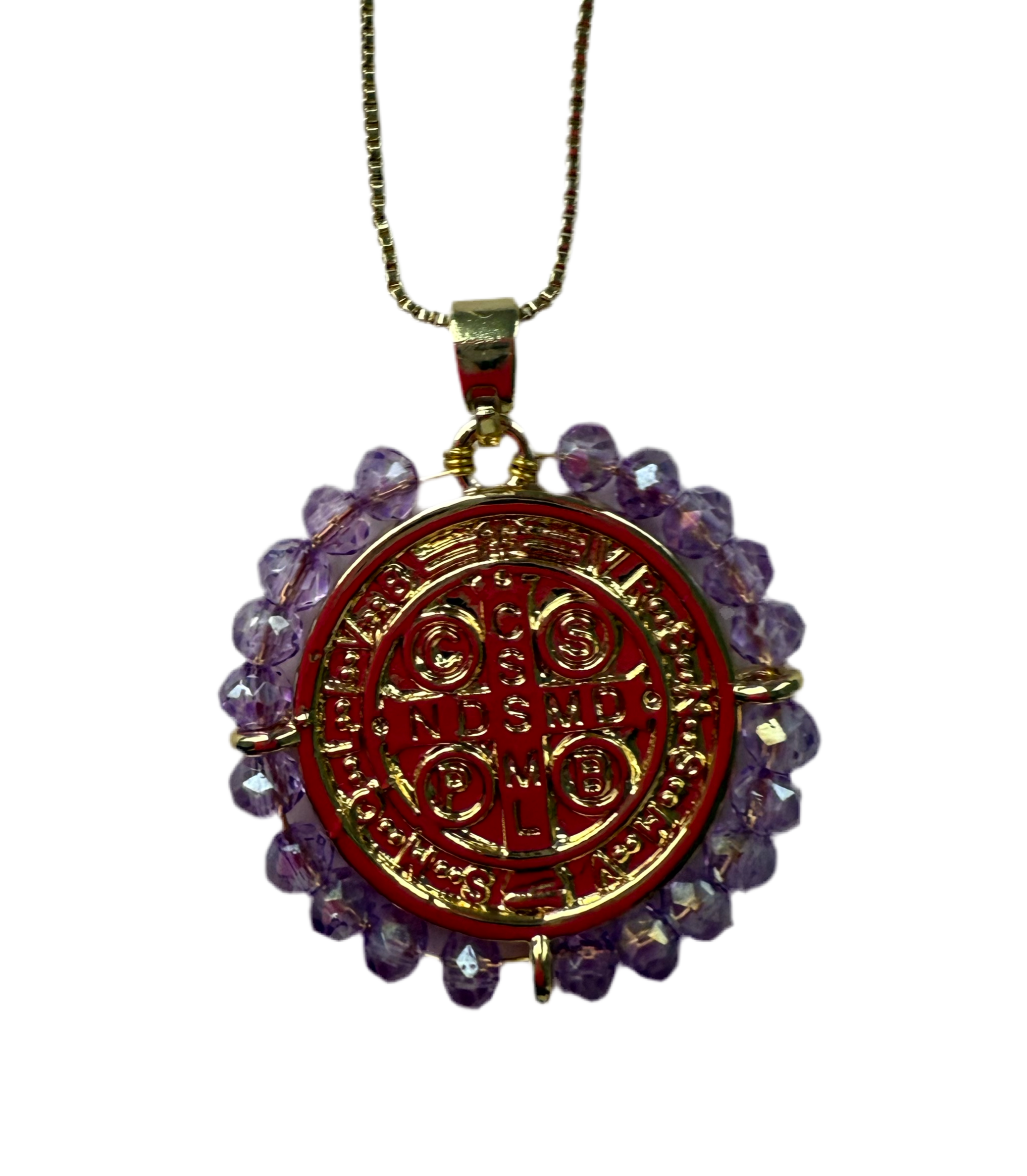 Protect My Path Beaded Necklace