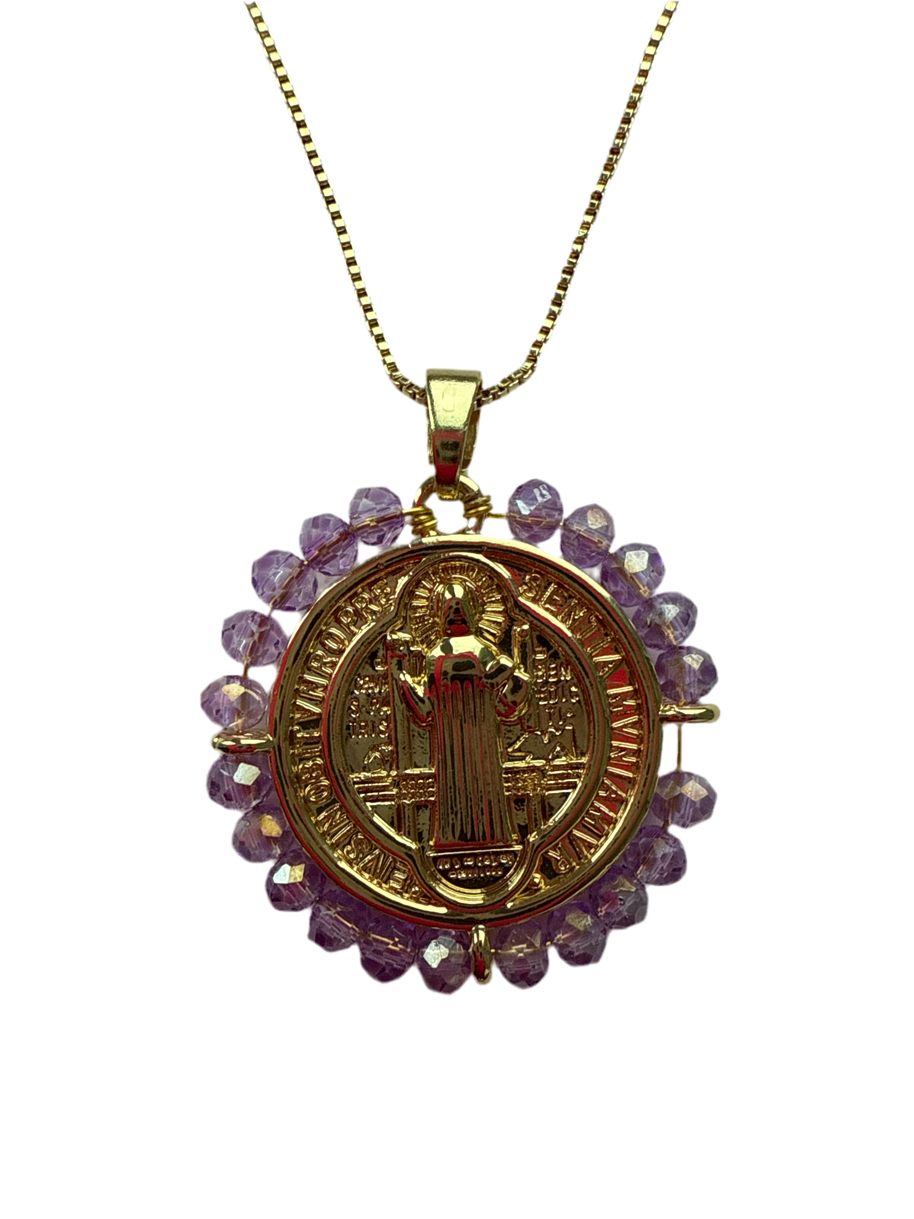 Protect My Path Beaded Necklace