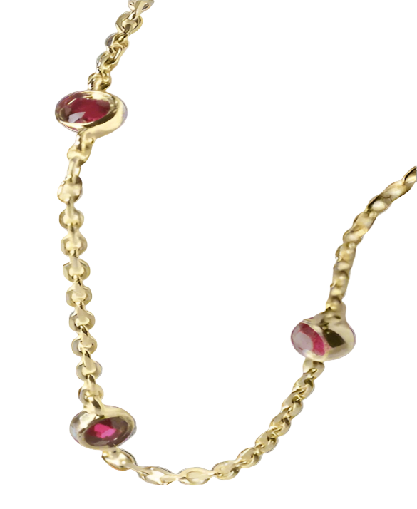 Red on my Wrist Bracelet - Bex and Laine